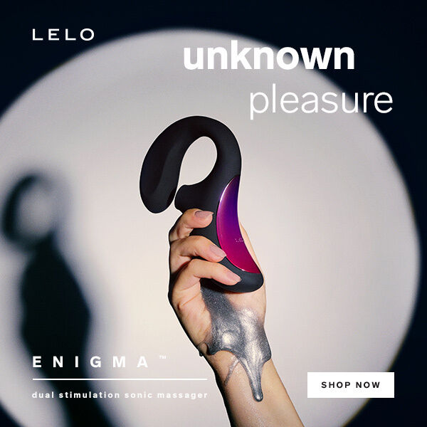 LELO - ENIGMA DOUBLE ASPIRATION STIMULATION MASSEUR  ROSE PROFONDE