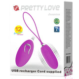 PRETTY LOVE - JOANNA OEUF VIBRANT TÉLÉCOMMANDE 12 MODES