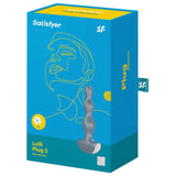 SATISFYER - VIBRATEUR LOLLI PLUG 2 PLUG  GRIS