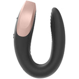 SATISFYER - VIBRATEUR DOUBLE LOVE LUXURY PARTNER NOIR