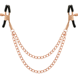 COQUETTE CHIC DESIRE - PINCES METELONS FANTAISIE EN MÉTAL AVEC CHAÎNE