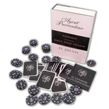 DIABLO PICANTE - JEU DE JETONS ET CARTES DE POKER  RAYURES