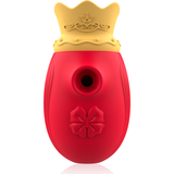 INTENSE - STIMULATEUR CLITORIS 10 MODES D'ASPIRATION ET DE LÉCHAGE - ROUGE