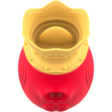 INTENSE - STIMULATEUR CLITORIS 10 MODES D'ASPIRATION ET DE LÉCHAGE - ROUGE