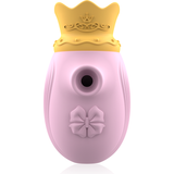 INTENSE - STIMULATEUR DE CLITORIS 10 MODES D'ASPIRATION ET DE LÉCHAGE - ROSE