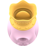INTENSE - STIMULATEUR DE CLITORIS 10 MODES D'ASPIRATION ET DE LÉCHAGE - ROSE