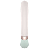 SATISFYER - APPLICATION HEAT WAVE VIBRATEUR BLANC
