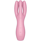SATISFYER - VIBRATEUR THREESOME 3 ROSE