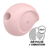 SATISFYER - STIMULATEUR ET VIBRATEUR D'IMPULSIONS D'AIR SUGAR RUSH ROSE