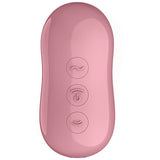 SATISFYER - STIMULATEUR ET VIBRATEUR D'IMPULSIONS D'AIR DE BARBE À COTON ROSE
