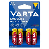 VARTA - MAX POWER PILE ALCALINE AA LR6 4 UNITÉ