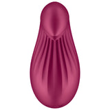 SATISFYER - VIBRATEUR  POSER DIPPING DELIGHT ROUGE