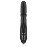 BLACK&SILVER - KENJI VIBROMASSEUR RABBIT UP & DOWN + TÉLÉCOMMANDE WATCHME