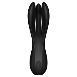 SATISFYER - VIBRATEUR THREESOME 2 NOIR