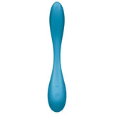 SATISFYER - VIBRATEUR MULTI G-SPOT FLEX 5 BLEU