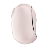 SATISFYER - STIMULATEUR ET VIBRATEUR DOUBLE AIR PULSE PRO TO GO 2 BEIGE