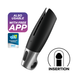 SATISFYER - MASTURBATEUR PUISSANT NOIR