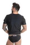 ANAIS MEN - T-SHIRT PETROL XL