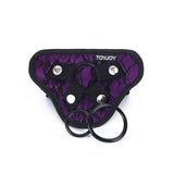 GET REAL - HARNAIS EN DENTELLE  STRAP-ON VIOLET