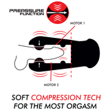 JAMYJOB - MASTURBATEUR  COMPRESSION ET VIBRATION JANGO