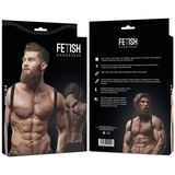 FETISH SUBMISSIVE ATTITUDE - HARNAIS DOS EN ÉCO-CUIR POUR HOMMES