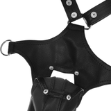 FETISH SUBMISSIVE ATTITUDE - HARNAIS EN CUIR ÉCOLOGIQUE EN FORME DE V POUR HOMMES