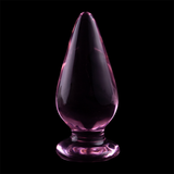 NEBULA SERIES BY IBIZA - PLUG ANAL MODÈLE 4 VERRE BOROSILICATE ROSE 11 CM -O- 5 CM