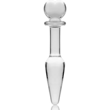 NEBULA SERIES BY IBIZA - PLUG ANAL MODÈLE 7 VERRE BOROSILICATE CLAIR 13.5 CM -O- 3 CM