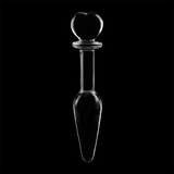 NEBULA SERIES BY IBIZA - PLUG ANAL MODÈLE 7 VERRE BOROSILICATE CLAIR 13.5 CM -O- 3 CM