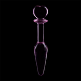 NEBULA SERIES BY IBIZA - PLUG ANAL MODÈLE 7 VERRE BOROSILICATE ROSE 13.5 CM -O- 3 CM