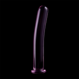 NEBULA SERIES BY IBIZA - MODÈLE 8 GODE EN VERRE BOROSILICATE ROSE 14.5 CM -O- 2 CM