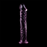 NEBULA SERIES BY IBIZA - MODÈLE 12 GODE EN VERRE BOROSILICATE ROSE 17 CM -O- 3.5 CM