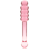 NEBULA SERIES BY IBIZA - MODÈLE 20 GODE EN VERRE BOROSILICATE ROSE 20.5 CM -O- 3 CM