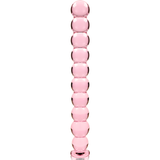 NEBULA SERIES BY IBIZA - MODÈLE 22 GODE EN VERRE BOROSILICATE ROSE 21.5 CM -O- 2.5 CM