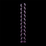 NEBULA SERIES BY IBIZA - MODÈLE 22 GODE EN VERRE BOROSILICATE ROSE 21.5 CM -O- 2.5 CM
