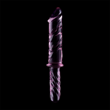 NEBULA SERIES BY IBIZA - MODÈLE 24 GODE EN VERRE BOROSILICATE ROSE 28.5 CM -O- 5 CM