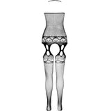 PASSION - BODYSTOCKING ECO COLLECTION ECO BS006 BLANC