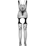 PASSION - BODYSTOCKING ECO COLLECTION ECO BS011 BLANC
