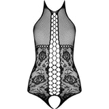 PASSION - BS094 BODYSTOCKING NOIR TAILLE UNIQUE