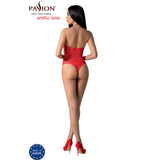 PASSION - BS094 BODYSTOCKING ROUGE TAILLE UNIQUE