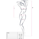 PASSION - BS094 BODYSTOCKING ROUGE TAILLE UNIQUE