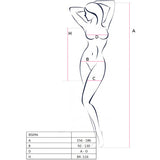 PASSION - BS096 BODYSTOCKING NOIR TAILLE UNIQUE