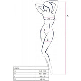 PASSION - BS098 BODYSTOCKING BLANC TAILLE UNIQUE