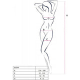 PASSION - BS099 BODYSTOCKING ROUGE TAILLE UNIQUE