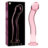 NEBULA SERIES BY IBIZA - MODÈLE 18 GODE EN VERRE BOROSILICATE ROSE 18.5 CM -O- 3.5 CM