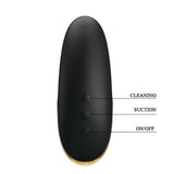 PRETTY LOVE - MASSEUR À ASPIRATION RECHARGEABLE DE LUXE NOIR