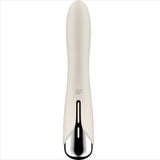 SATISFYER - VIBRATEUR ROTATEUR SPINNING VIBE 1 G-SPOT BEIGE