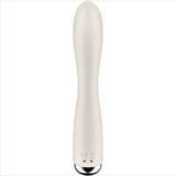 SATISFYER - SPINNING RABBIT 1 CLITORIS ET STIMULATION DU POINT G BEIGE