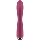 SATISFYER - SPINNING RABBIT 1 CLITORIS ET STIMULATION DU POINT G ROUGE