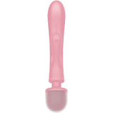 SATISFYER - MASSEUR VIBRATEUR LAPIN TRIPLE LOVER ROSE